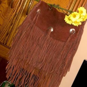 Apache Leather satchel/shoulder bag